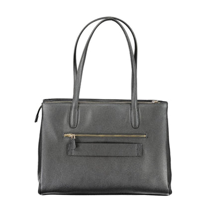 Black Polyethylene Handbag