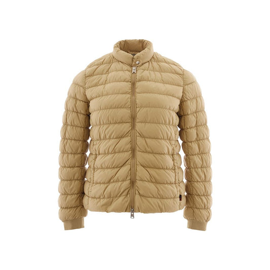 Beige Polyamide Designer Jacket