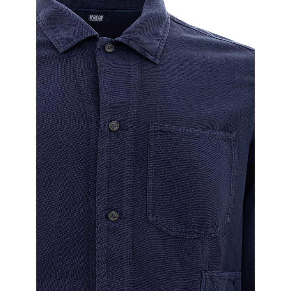 Blue Cotton Shirt