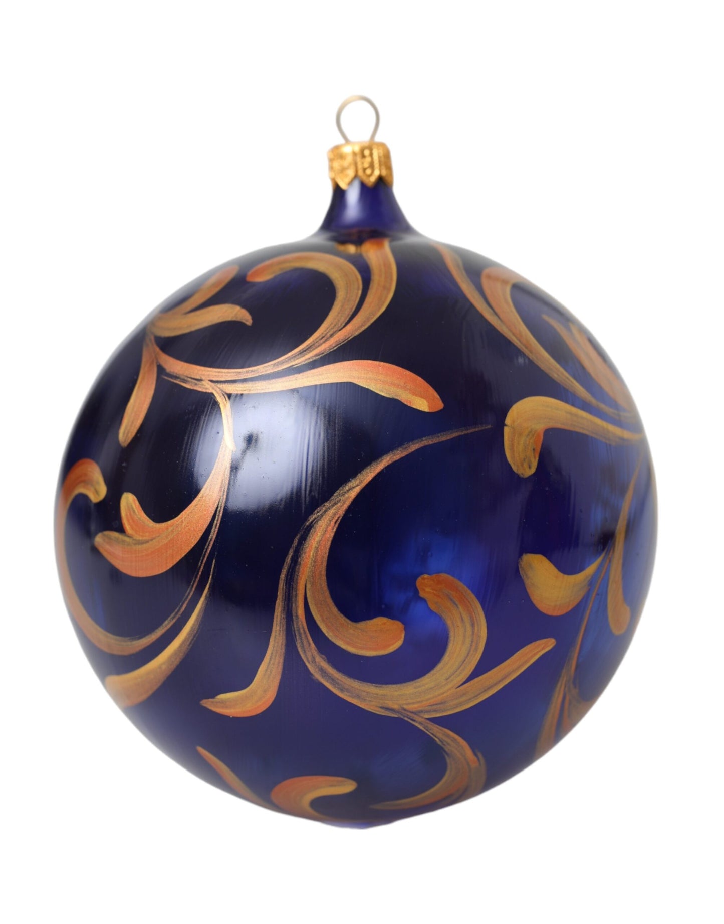 Multicolor Carretto Print Round Ornament Christmas Ball