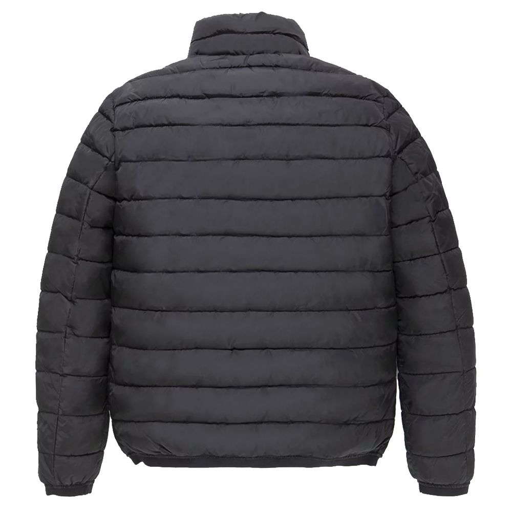 Black Nylon Men's Jacket