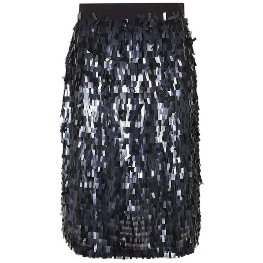 Black Polyester Skirt