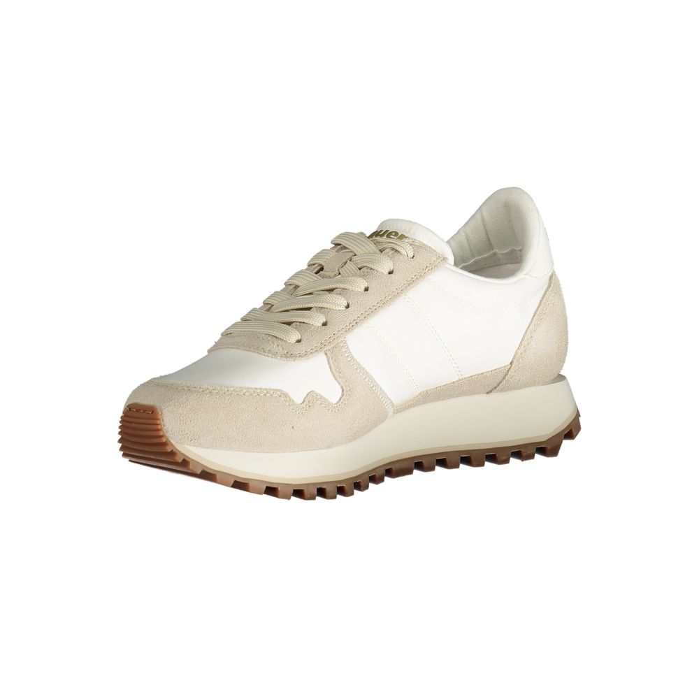 Beige Polyester Sneaker