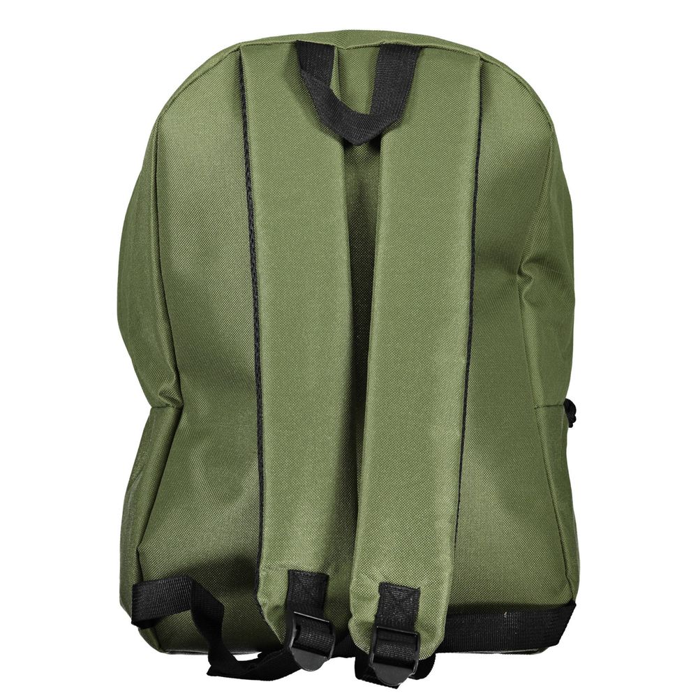 Green Polyester Backpack