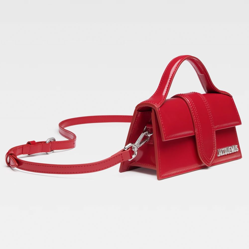 Red Leather MINI Crossbody Bag