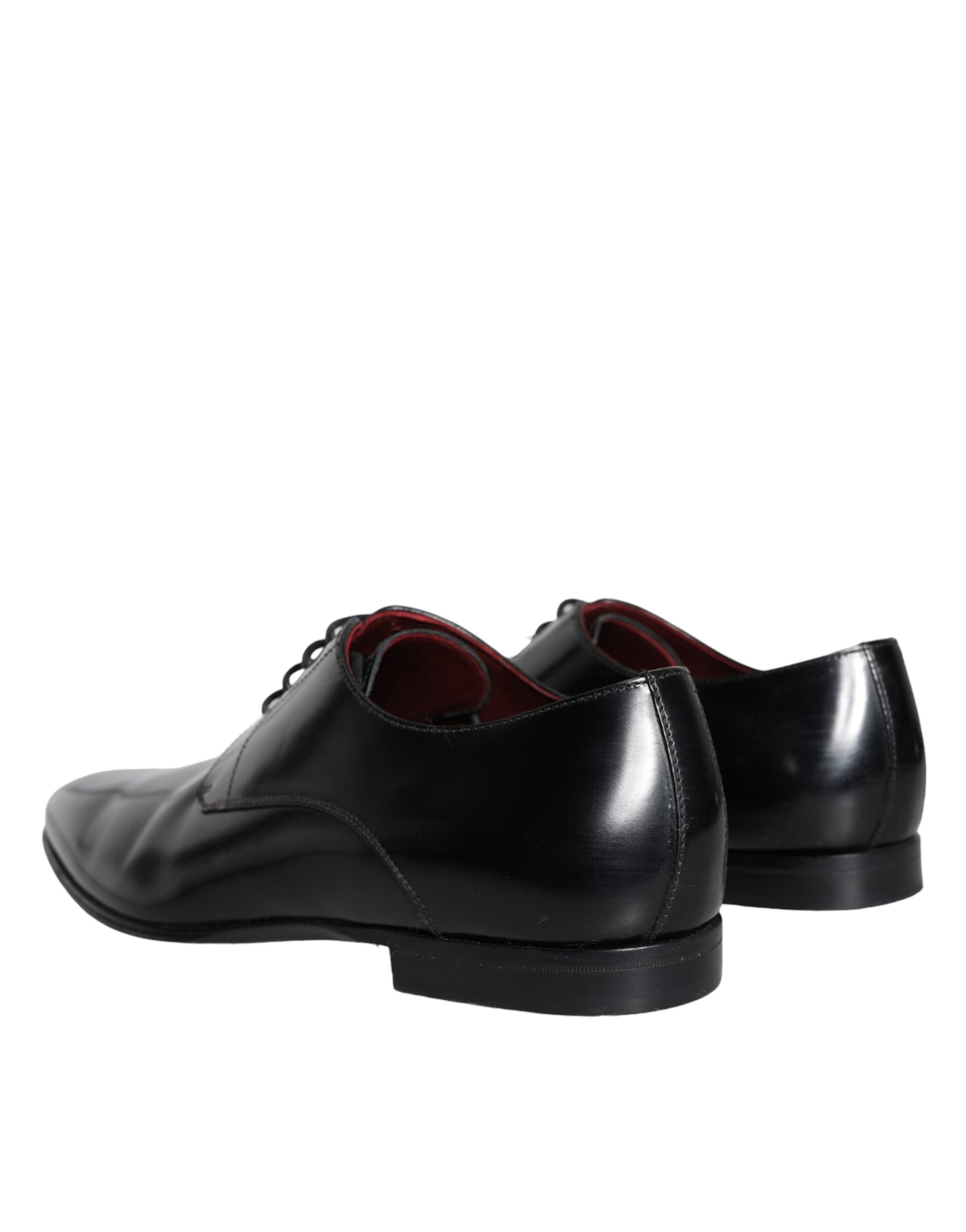 Black Leather Derby Formal Dress Men Shoes