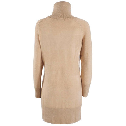 Beige Viscose Dress