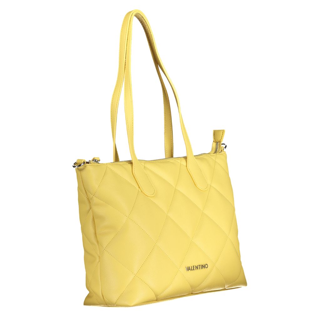 Yellow Polyethylene Handbag