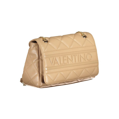 Beige Polyethylene Handbag