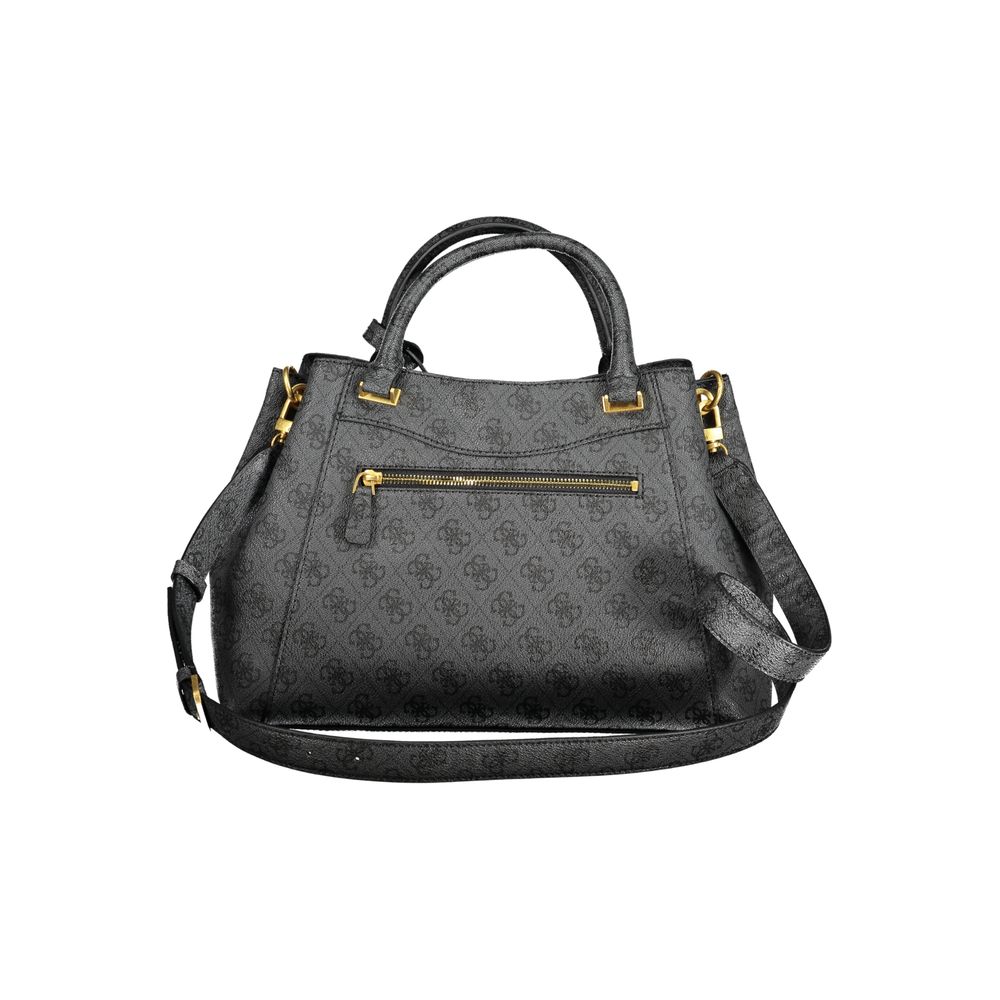 Gray Polyethylene Handbag