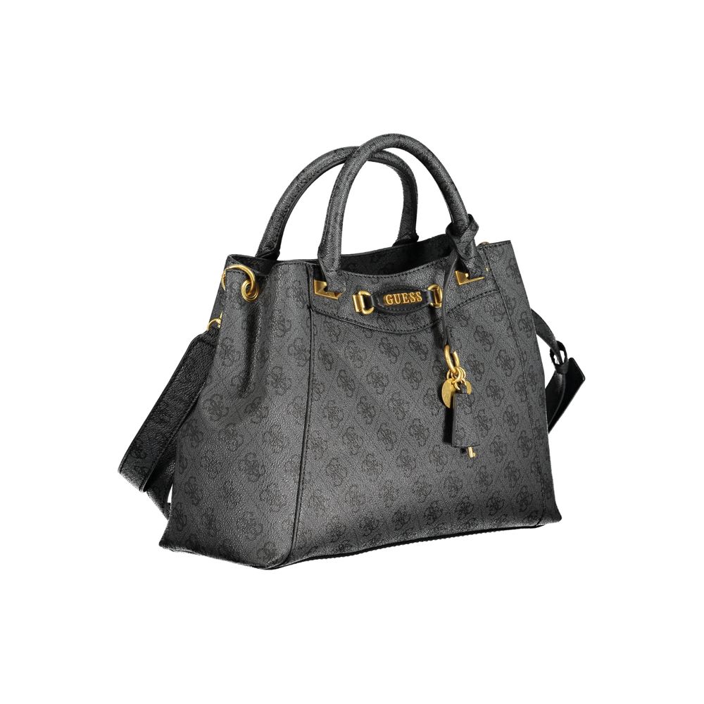 Gray Polyethylene Handbag