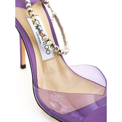 Purple Raso Sandal