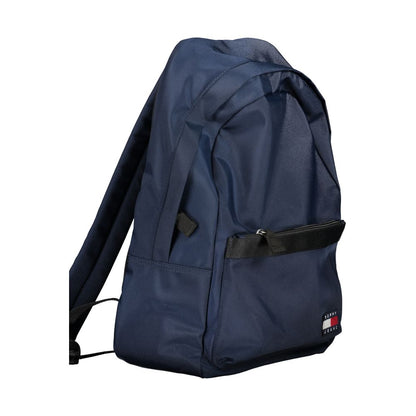 Blue Polyester Backpack