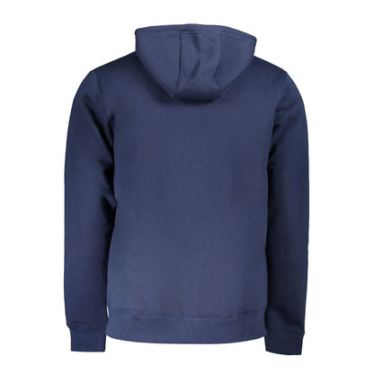 Blue Cotton Men Sweater