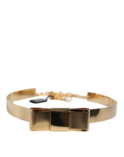 Gold Brass Adjustable Women Waist Chain Belt