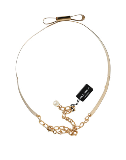 Gold Brass Adjustable Women Waist Chain Belt