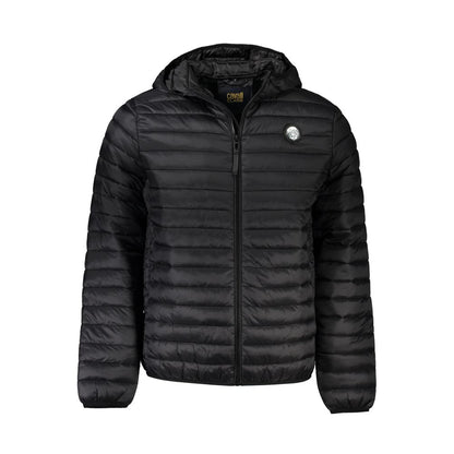 Black Polyamide Men Jacket