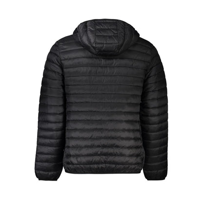 Black Polyamide Men Jacket