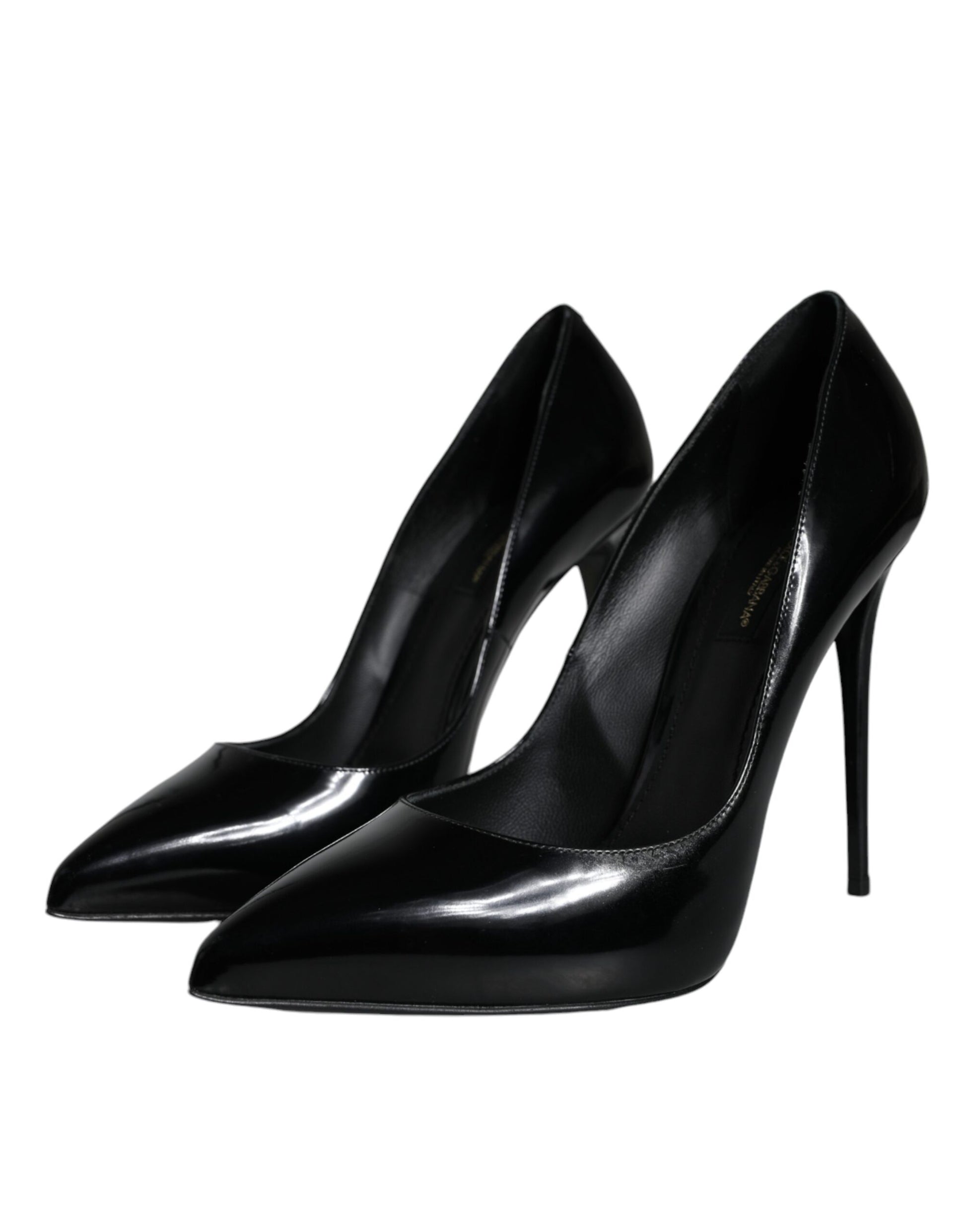 Black Patent Leather KATE Heels Pumps Shoes