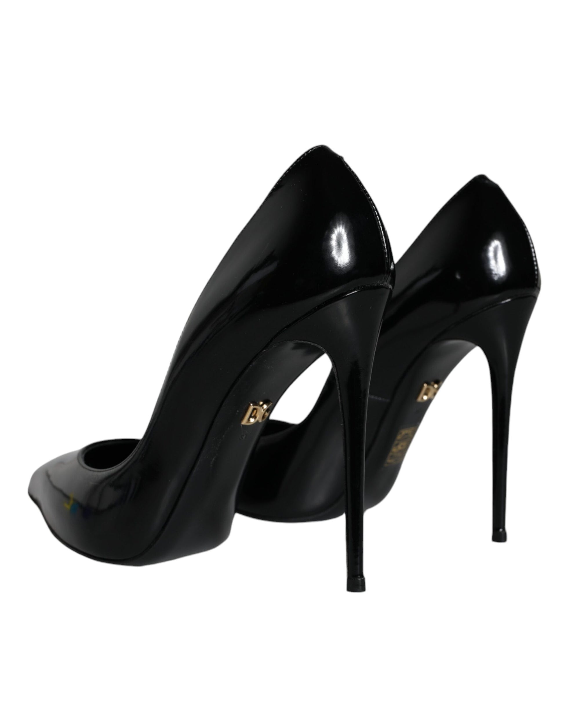 Black Patent Leather KATE Heels Pumps Shoes