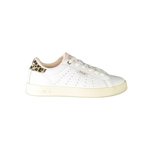 White Leather Women Sneaker