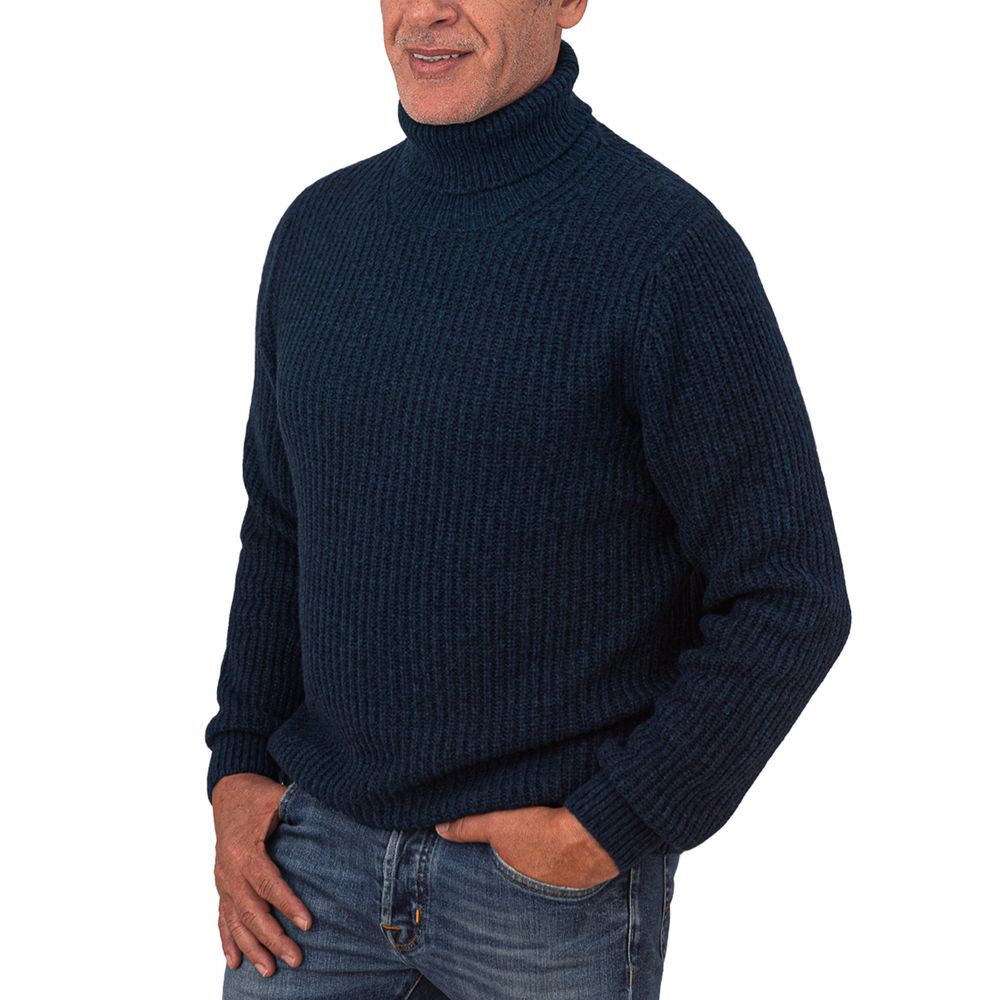 Blue Wool Sweater