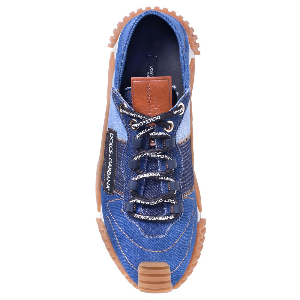 Blue Cotton Sneaker