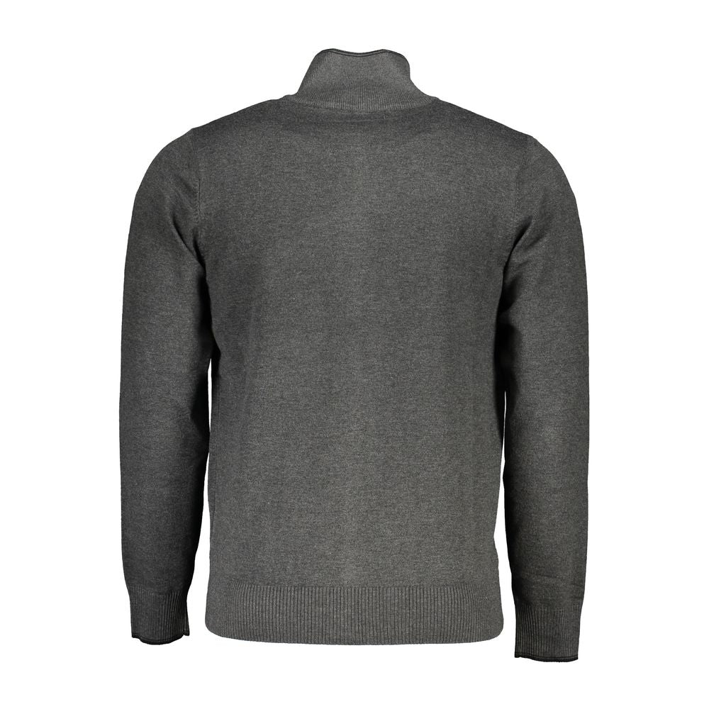 Gray Nylon Sweater