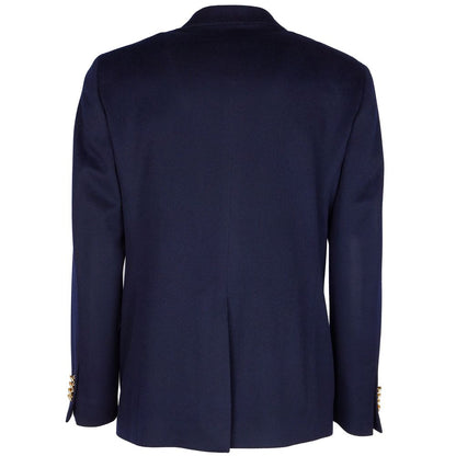 Blue Wool Vergine Blazer