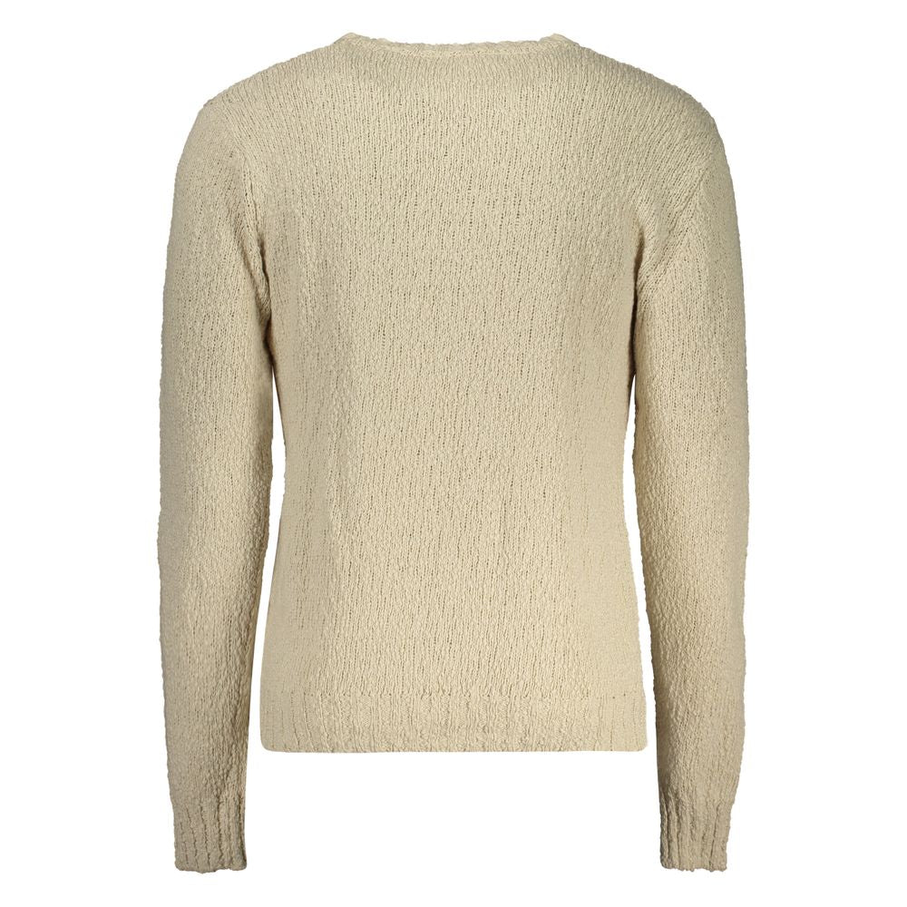 Beige Cotton Sweater