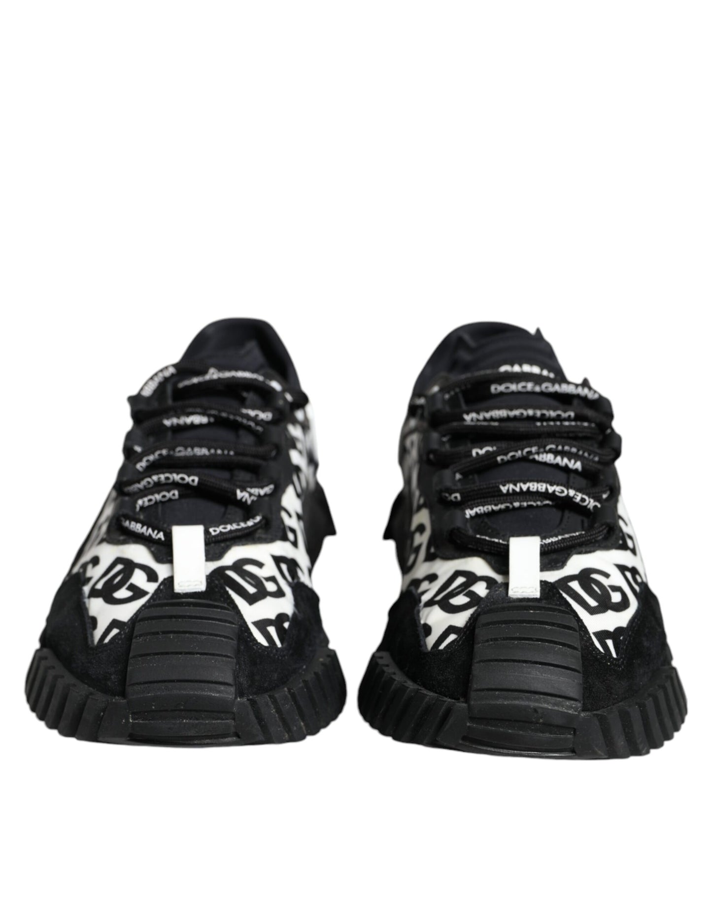 Black Logo Lace Up Low Top NS1 Sneakers Shoes