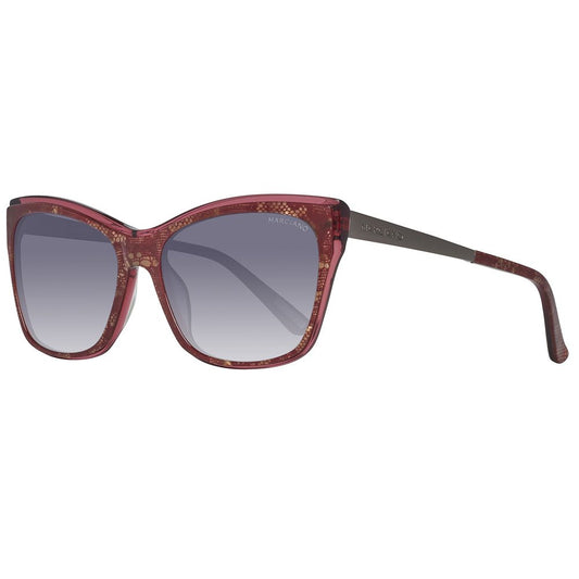 Brown Metal And Acetate Sunglasses