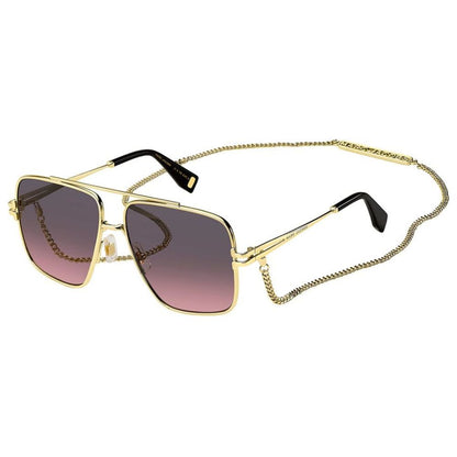 Gold Metal Sunglasses