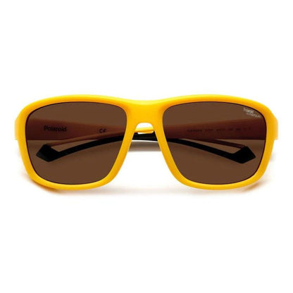 Yellow Polycarbonate Sunglasses