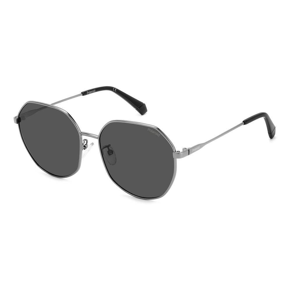 Gray Metal Sunglasses