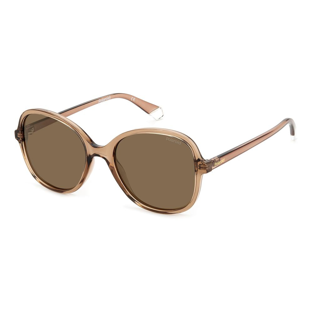 Beige Resin Sunglasses