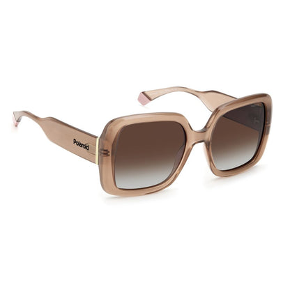 Beige Resin Sunglasses