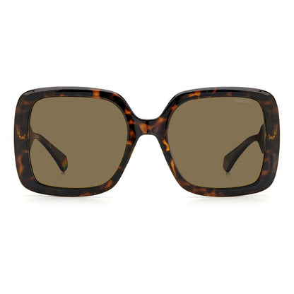 Brown Resin Sunglasses