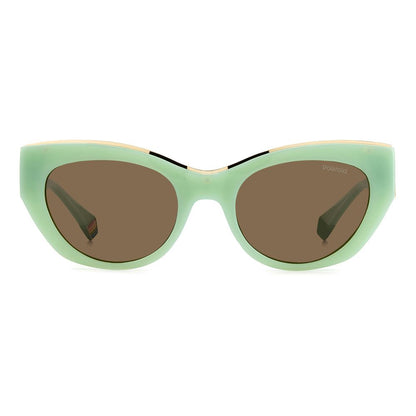 Green Resin Sunglasses