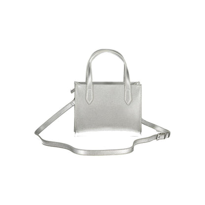 Silver Polyethylene Handbag