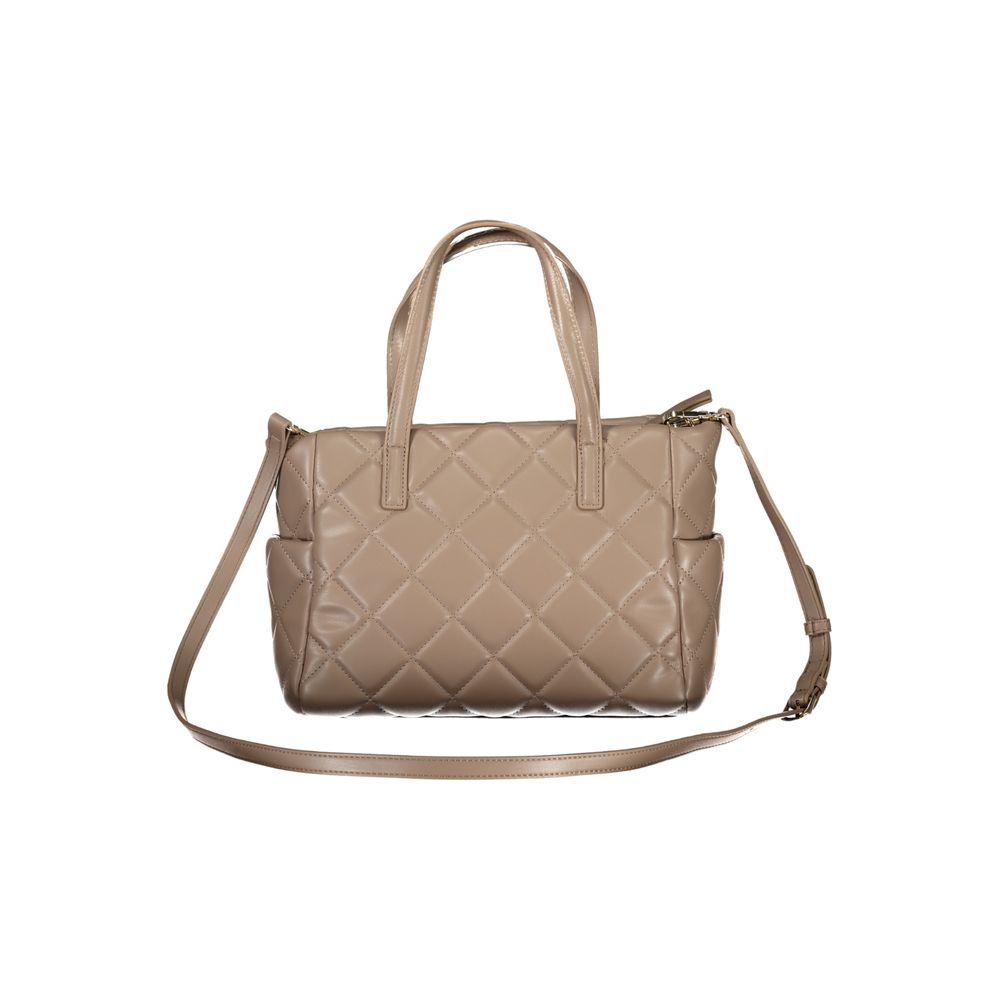 Brown Polyethylene Handbag