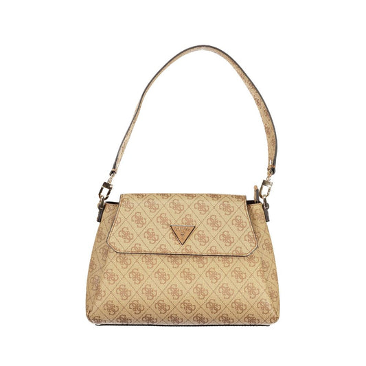 Beige Polyethylene Handbag