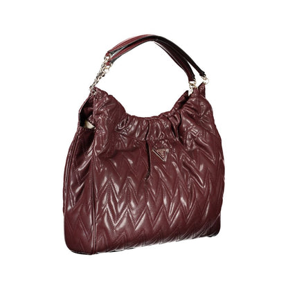 Brown Polyethylene Handbag