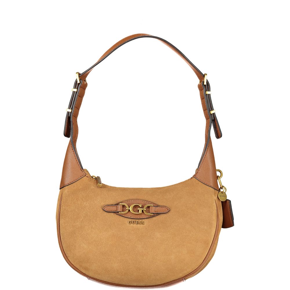 Brown Polyethylene Handbag