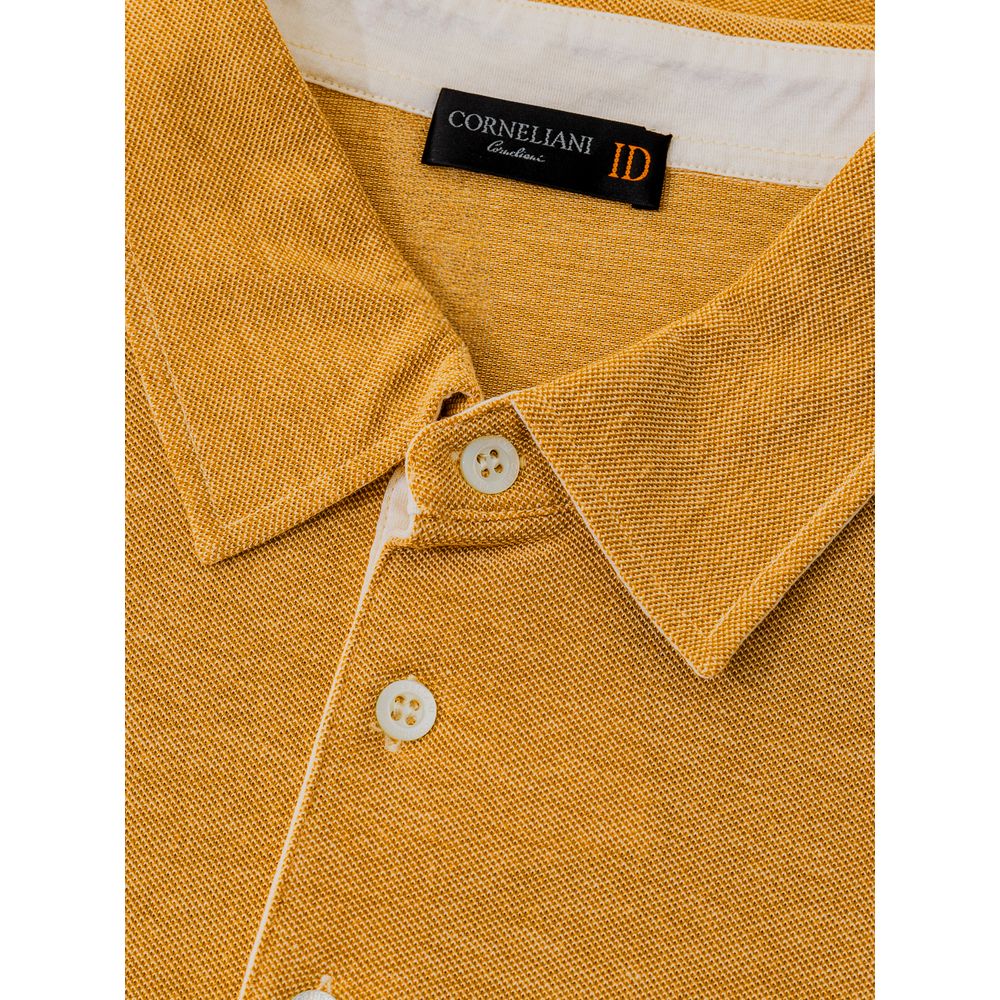 Beige Cotton Polo Shirt