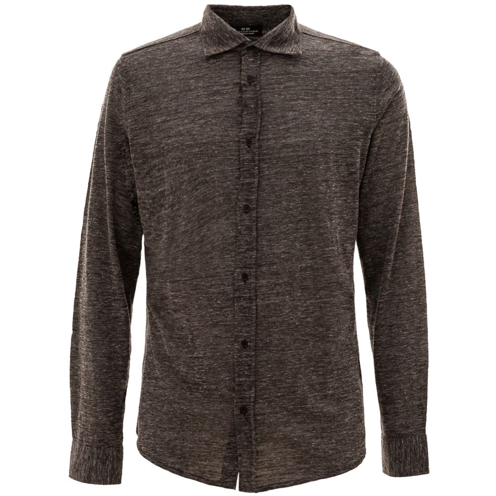 Gray Wool Shirt