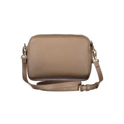 Brown Polyethylene Handbag