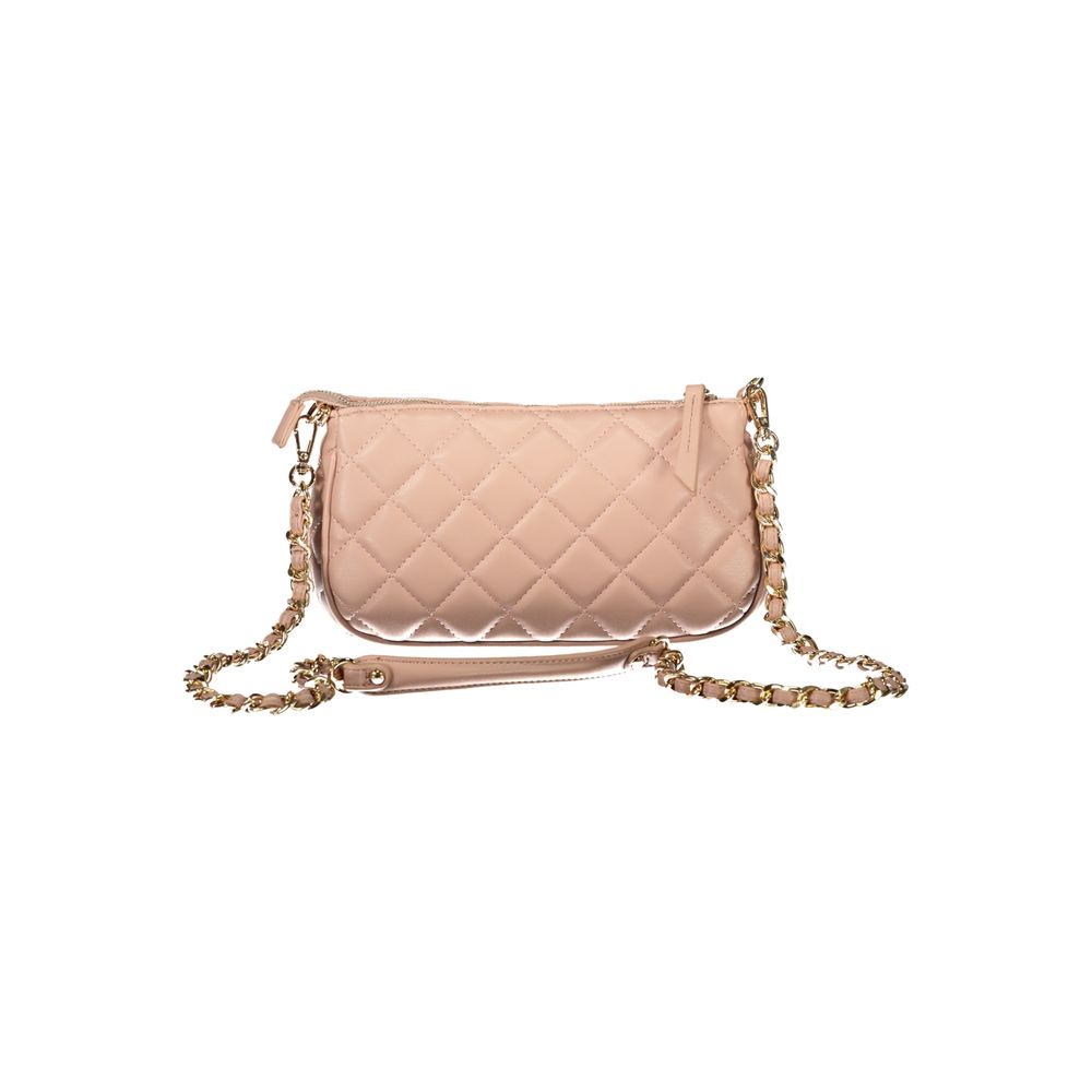 Pink Polyethylene Handbag