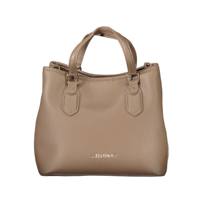 Brown Polyethylene Handbag