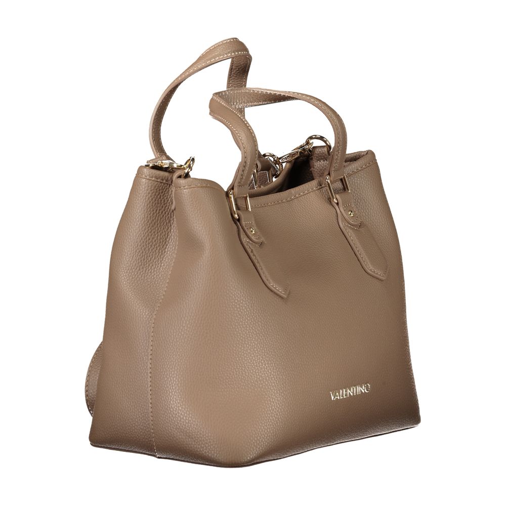 Brown Polyethylene Handbag